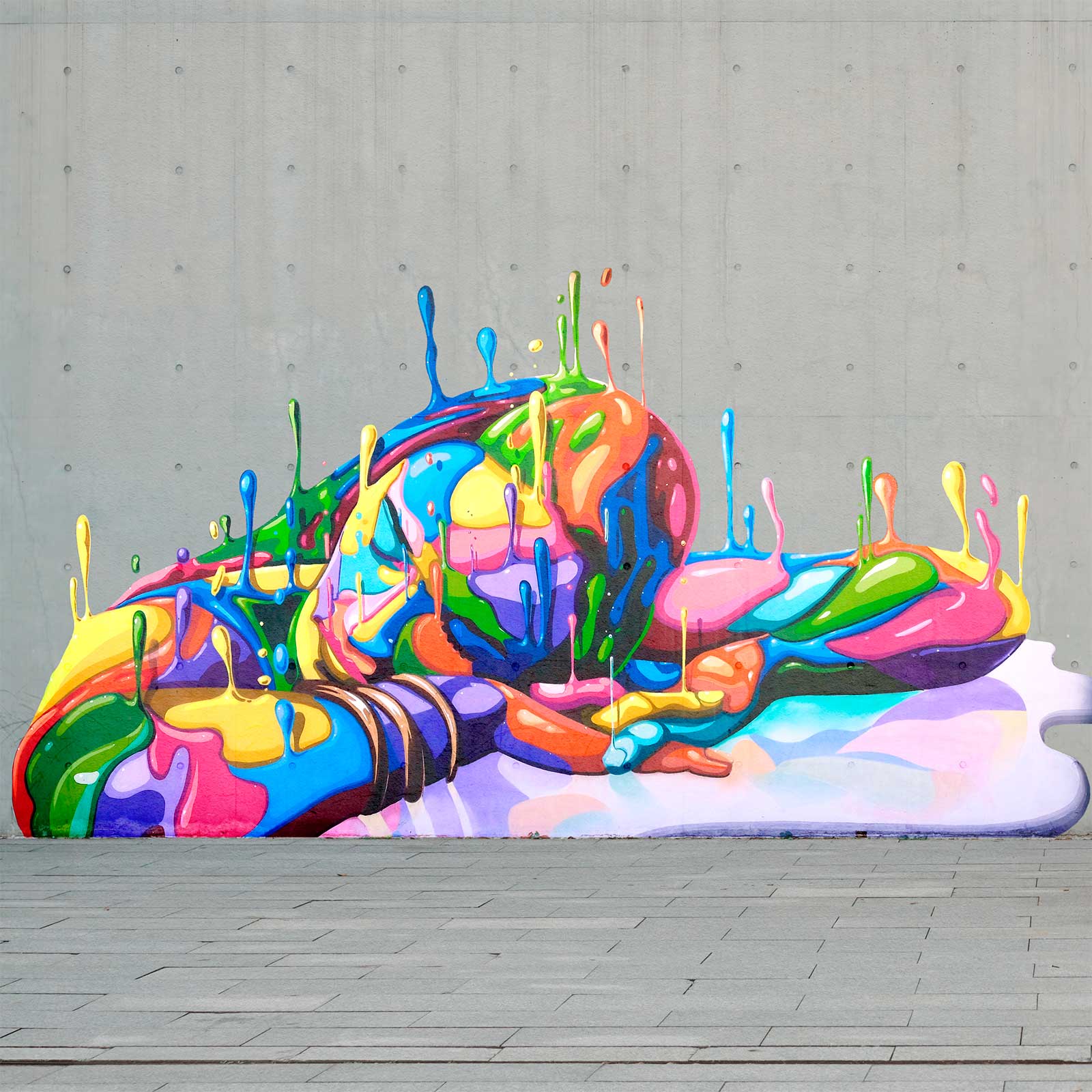 Med konceptet #FromFlüggerWithLove ønsker Flügger at synliggøre og sætte fokus på de
hadbeskeder, vi bliver mødt med i byrummet.